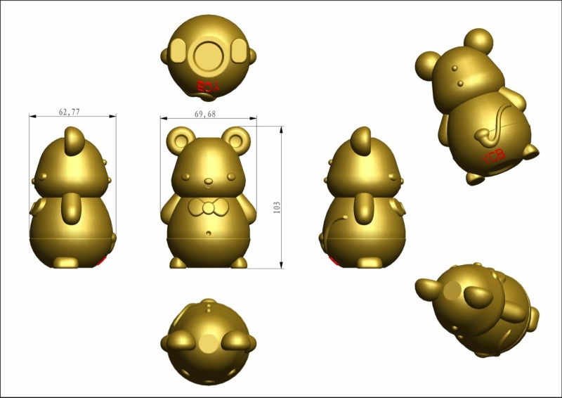 玩具公仔抄数
